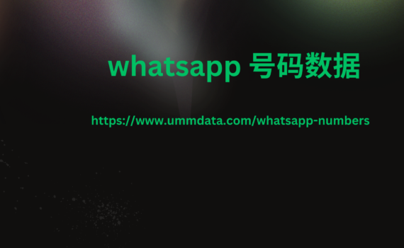 WhatsApp 号码数据3